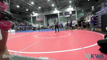 160 lbs Rr Rnd 3 - Kenzie Church, Skiatook Youth Wrestling vs Ayden Travis, Muskogee Rougher Youth Wrestling