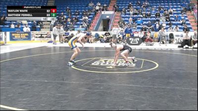 121 lbs Consy Rd I - Waylon Waite, Reynolds vs Matthew Fernell, Derry Area