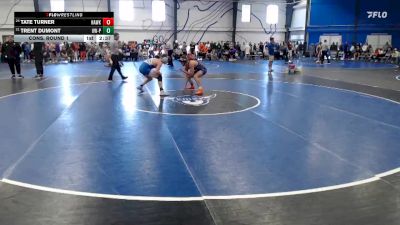 Elite 149 lbs Cons. Round 1 - Tate Turner, Hawkeye Community College vs Trent DuMont, Wisconsin-Platteville