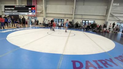 113 lbs Cons. Round 1 - Victor Paz, Champions Wrestling Club vs Connor Avery, Aviator Wrestling Academy