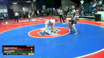 7 lbs Cons. Round 2 - Kian Hauser, East Coweta vs Elijah Castillo, Lambert