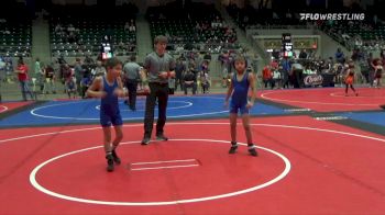 67 lbs Semifinal - Diezel Russell, Winfield Youth Wrestling Club vs Christian Garcia., Checotah Matcats