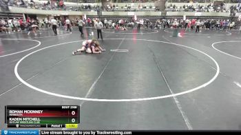 125 lbs Cons. Round 2 - Roman McKinney, Minnesota vs Kaden Mitchell, Outlaw Wrestling Club