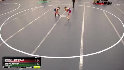 Cons. Round 1 - Zayden Hempstead, Simley Wrestling Club vs Brevik Martin, Minnesota