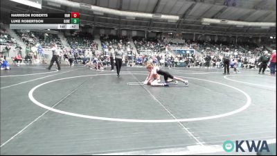 90 lbs Consi Of 8 #2 - Harrison Roberts, Raw Wrestling Club vs Luke Robertson, Gore Pirates Youth Wrestling