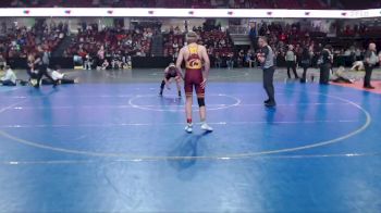 157 lbs Cons. Round 3 - Jack Wayne, Bishop Kelly vs Deagan Barnes, Columbia