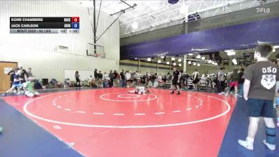 80 lbs Rr Rnd 1 - Korr Chambers, Rockmart Takedown Club vs Jack Carlson, Georgia