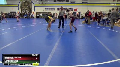 JV-12 lbs Round 1 - Nathaniel Lewis, Mount Vernon vs Loren Henkle, Vinton-Shellsburg