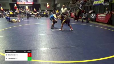 150 lbs Quarterfinal - Deonna Chatfield, Erie vs Katie Seamens, United