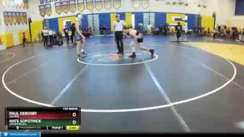 170 lbs Quarterfinal - Nate Sopotnick, Jensen Beach vs Paul Derosby, Deland