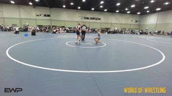 85 lbs Rr Rnd 2 - Della Howell, SOTM OK 7-12 2 vs Khloe Morrow, Mojo 7-12