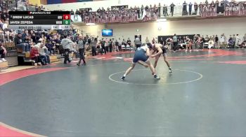 132 lbs Semifinal - Javen Zepeda, Warrenton vs Drew Lucas, Hood River Valley