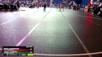 138 lbs Cons. Round 4 - Donny Almeyda, St Joseph Regional vs Ryan Langenmayr, Lakeland Regional