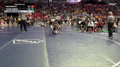 1A-157 lbs Champ. Round 2 - Caleb Swedin, GTRA vs Nick Pasutti, Interstate 35