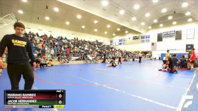 113 lbs Cons. Round 2 - Mariano Ramirez, Yucca Valley Wrestling vs Jacob Hernandez, Ventura Highschool