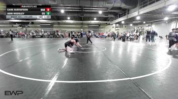 115 lbs Round Of 16 - Case Gustafson, Miami Wrestling Club vs Adin Wessley, Kansas Young Guns