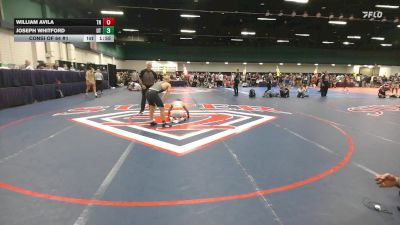 138 lbs Consi Of 64 #1 - William Avila, TN vs Joseph Whitford, UT