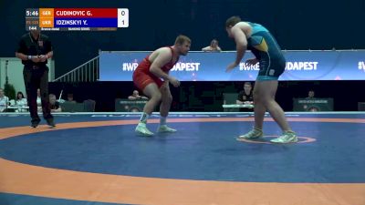 125 kg Bronze - Gennadij Cudinovic, GER vs Yuri Idzinskyi, UKR
