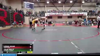 175 lbs Cons. Round 2 - Logan Julian, Tates Creek vs Colin Walls, Caldwell County