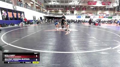 103 lbs Champ. Round 2 - Sofia Abramson, Oklahoma City University vs Lillian Zapata, William Penn University