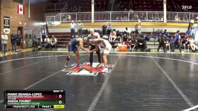 174 lbs 1st Place Match - Nakoa Fouret, Clackamas Community College vs Mario Deanda-Lopez, Southwestern Oregon Community College