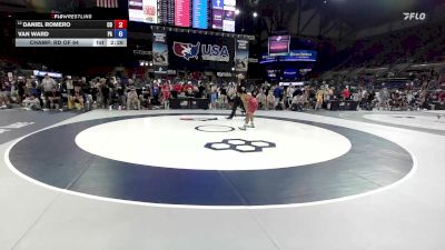 106 lbs Champ. Rd Of 64 - Daniel Romero, CO vs Van Ward, PA