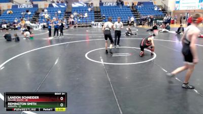 138 lbs Round 5 - Landon Schneider, Millard South vs Remington Smith, Augusta