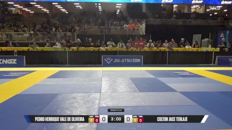 Colton Jace Terlaje vs Pedro Henrique Vale De Oliveira 2025 Pan Kids Jiu-Jitsu IBJJF Championship