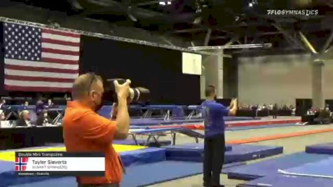 Tayler Sieverts - Double Mini Trampoline, SUMMIT SPRINGERS - 2021 USA Gymnastics Championships
