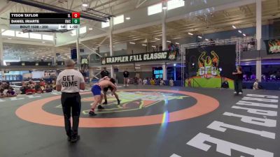 250 lbs Quarterfinal - Daniel Iriarte, Riverdale vs Tyson Taylor, Unattached
