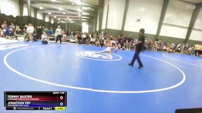 98 lbs Round 5 - Tommy Baxter, Punisher Wrestling Company vs Jonathan Fay, Hillsboro Mat Club