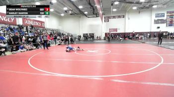 120 lbs Round Of 32 - Sean Wolyniec, Derby/Oxford/Holy Cross vs Harley Danton, Plainville