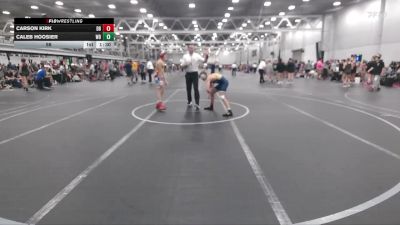 98 lbs Round 1 (6 Team) - Caleb Hoosier, Wayne Danger vs Carson Kirk, Dayton Bandits