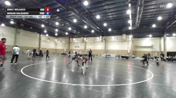 105 lbs Rr Rnd 3 - Emily Nolasco, Conch Republic Wrestling Club vs Miriam Salguero, Youth Impact Center Wrestling Club