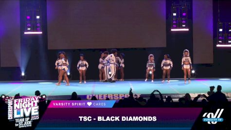 TSC All Stars - Black Diamonds [2025 Day 1] 2025 CHEERSPORT: Friday Night Live