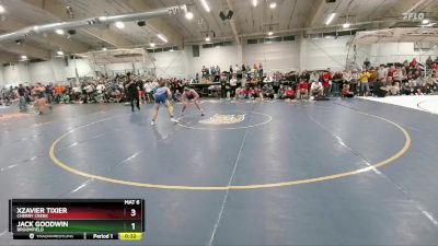 150 lbs Cons. Round 5 - Xzavier Tixier, Cherry Creek vs Jack Goodwin, Broomfield