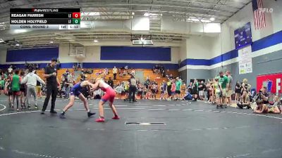 80 lbs Cons. Round 3 - Holden Holyfield, Legacy Elite Wrestling Club vs Reagan Parrish, Legacy Elite Wrestling Club
