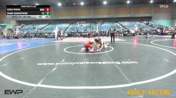 125 lbs Consi Of 16 #2 - Matthew Esqueda, Osoway vs Zaiden Hill, Nevada Elite