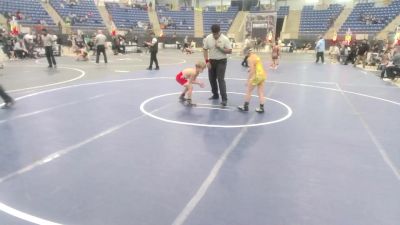 73 lbs Quarterfinal - Kessiah Liechti, Nebraska Boyz vs Carter Segul, Bear Cave WC