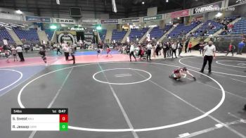 54 lbs Round Of 16 - Sadie Sweat, Kalispell WC vs Rykker Jessop, Corvallis