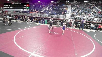 65 lbs Rr Rnd 3 - Quaid Hill, Sidney WC vs Carter Enis, Thermopolis WC