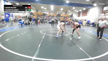 144 lbs Quarterfinal - Jacob Solano, Etiwanda vs Jayden Palamino, Santa Ana