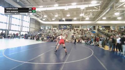 157 lbs Cons. Semi - Ryker Olson, Spanish Fork vs Jack Burdick, Carbon