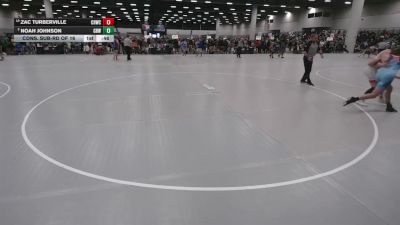 165 lbs Cons. Sub-rd Of 16 - Zac Turberville, CRWC vs Noah Johnson, Greater Heights Wrestling
