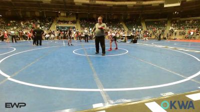 119 lbs Round Of 16 - Ryan Noll, Locust Grove Youth Wrestling vs Race Foster, Tahlequah Wrestling Club