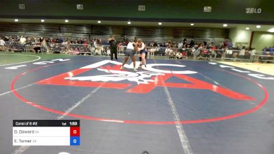 200 lbs Consi Of 8 #2 - Debraysia Doward, GA vs Emery Turner, OK