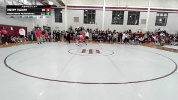 165 lbs Consi Of 8 #1 - Joshua Guzman, St. Thomas vs Sebastian Hernandez, Clearwater Central Catholic