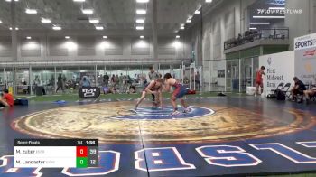 187 lbs Semifinal - Matthew Zuber, Elite Athletic Club Stars vs Matthew Lancaster, Team USA-Kansas