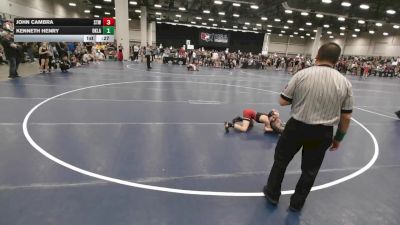 70 lbs Quarters - John Cambra, Steller Trained Wrestling vs Kenneth Henry, Oklahoma
