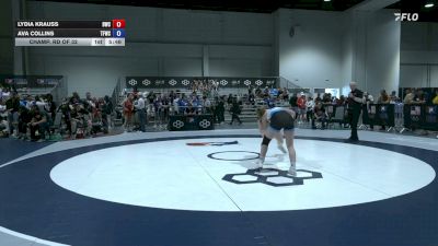 68 kg Champ. Rd Of 32 - Lydia Krauss, Bearcat Wrestling Club vs Ava Collins, The Factory Wrestling Club